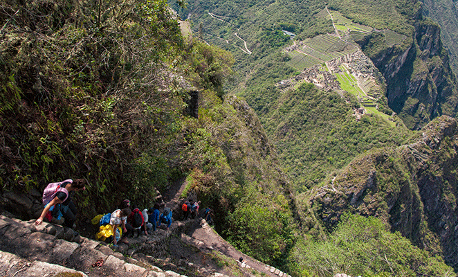 Flickr: Andrea Moronl /bajada Montaña Huayna Picchu
