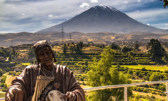 Vista del Volcán Misti | Víctor Bautista