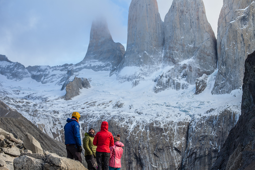 Torres del Paine forma más barata trekking base Torres del Paine