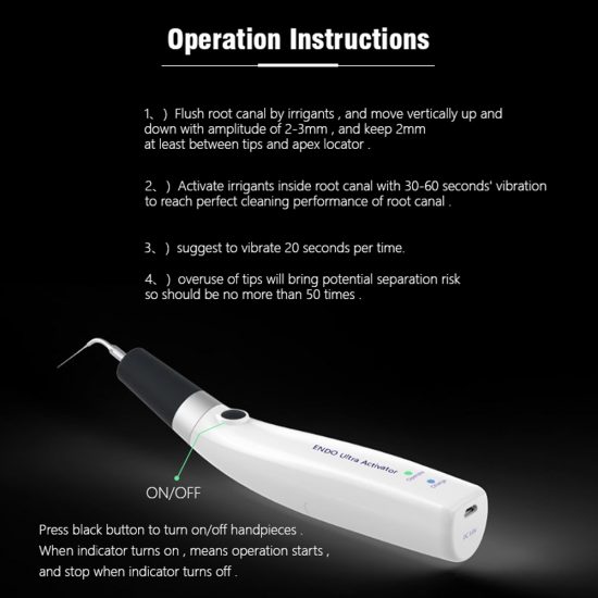 Dental Endo Ultra Activator Ultrasonic Endo Irrigator Root Canal
