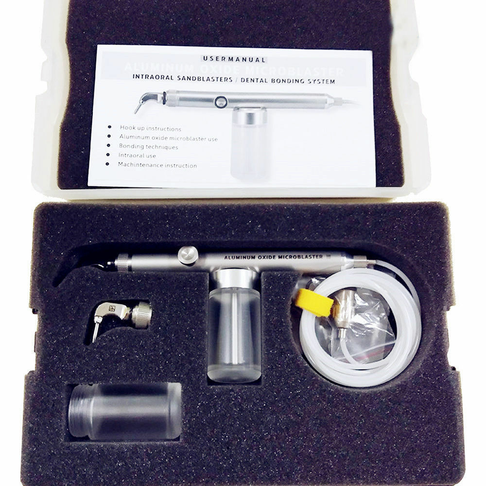 Dental Alumina Air Polisher Abrasion Microetcher Sandblaster Gun 4H the