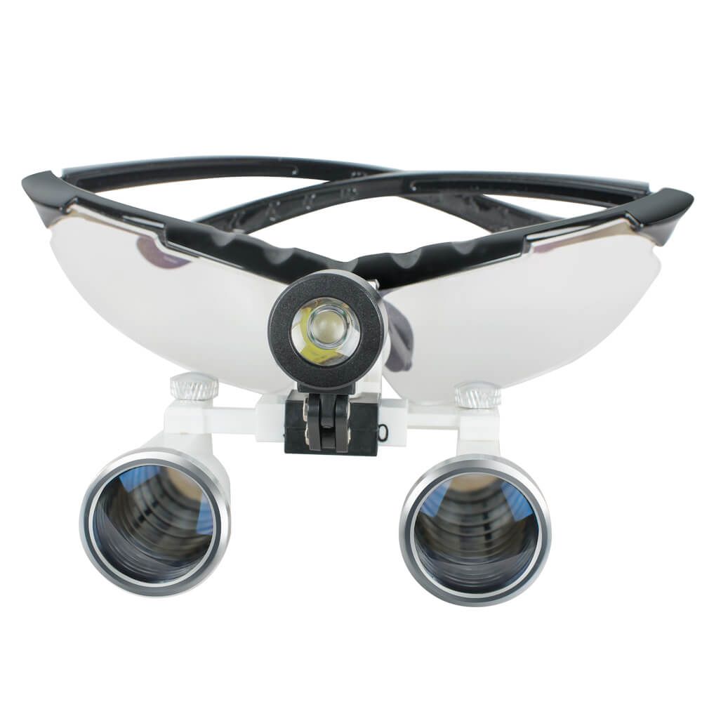 Optical Glass Loupe for Surgical Medical Dentist Dental Binocular Loupes 3.5X 320mm Dental In Box