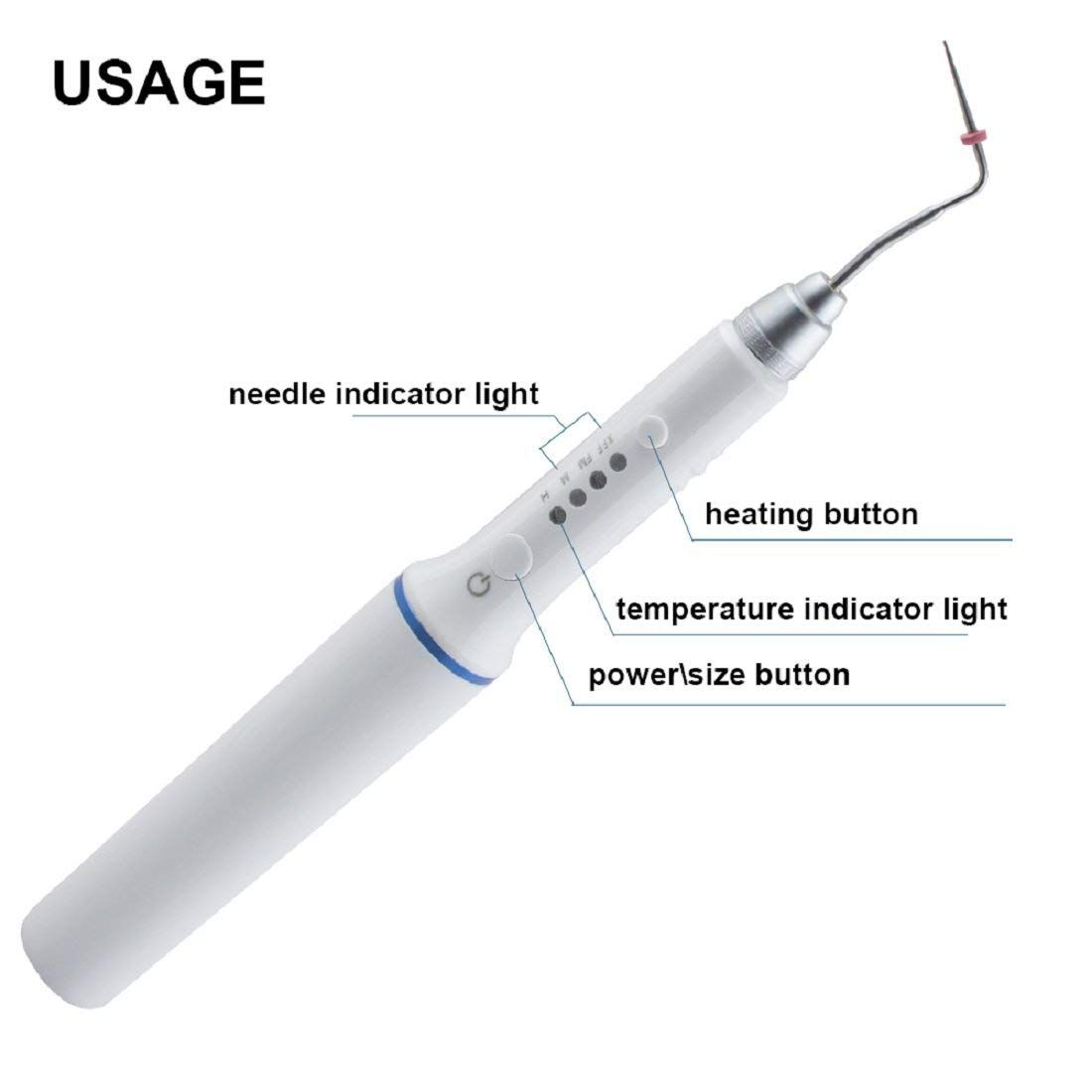 USA Dental Obturation System – Endodontic Heated Gun/Pen For Gutta-Percha (Brand New)