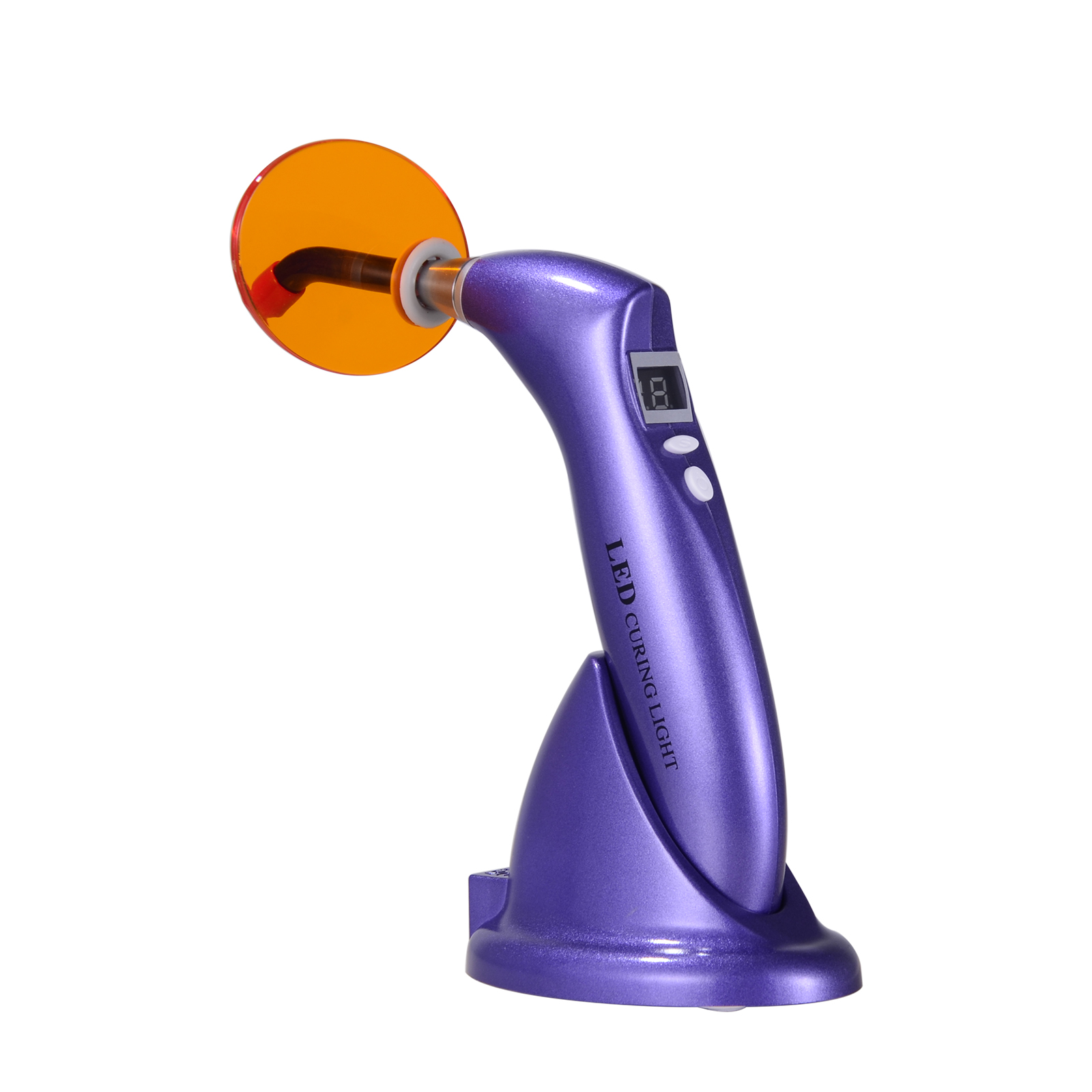 Purple color WOODPECKER CLB Dental Wireless Cordless LED Curing Light