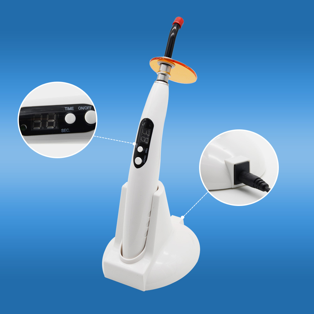 Dental High Power Light Cure LED Light Curing Machine 5W≥1200Mw/CM2