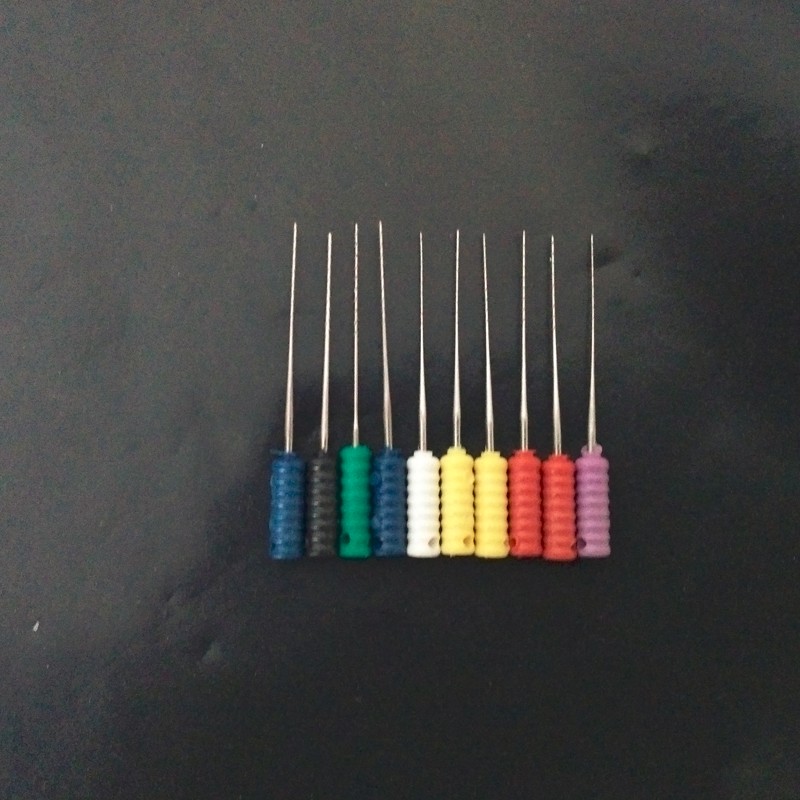 3 Packs Dental Endodontic Files Root Canal Short Barbed Broaches Dental