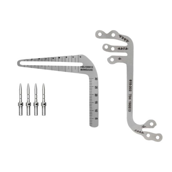 Dental Implant Positioning Guide Plate Implant Drilling Positioning Ruler