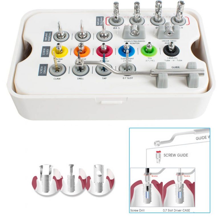 Dental Implant Tool IMPLANT & SCREW REMOVER KIT Dental In Box