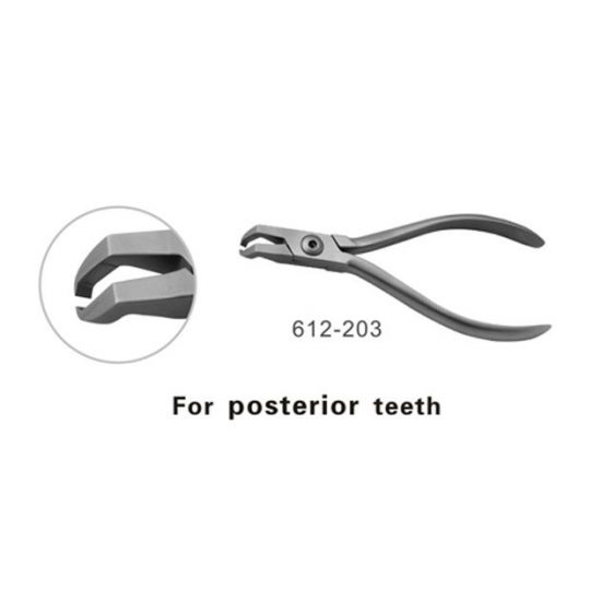 Stainless Steel Dental Orthodontic Bracket Removing Pliers for