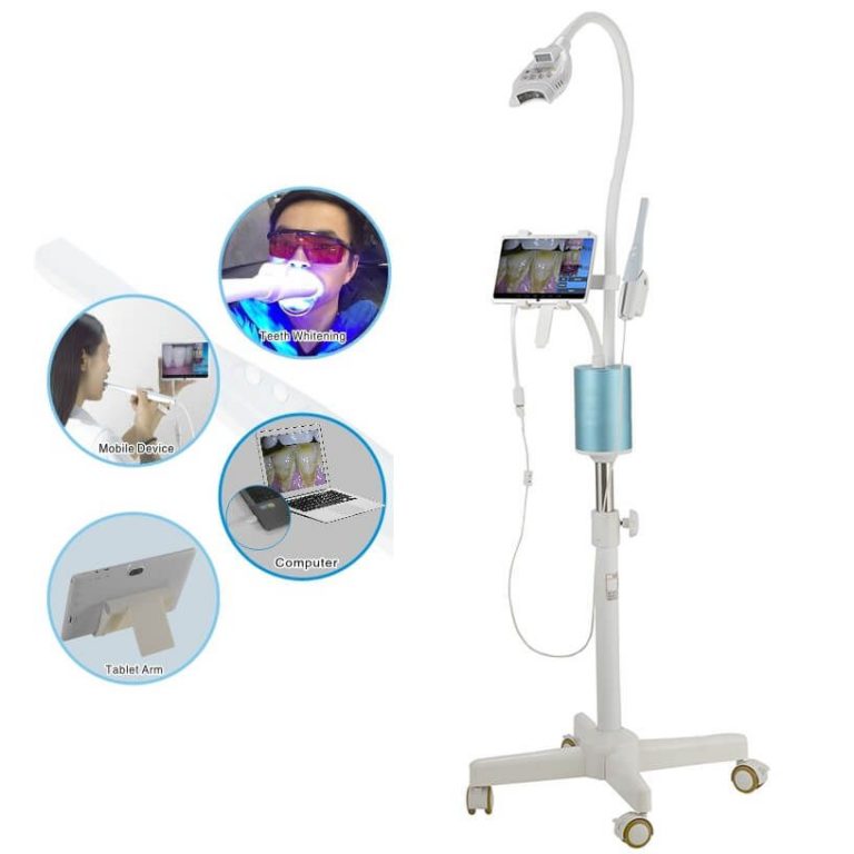 Dental Mobile Teeth Whitening System Teeth Bleaching LED Light Lamp