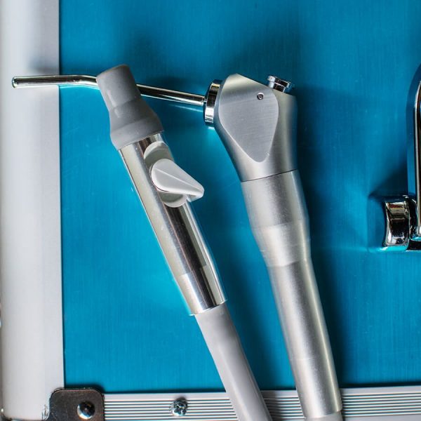 Dental Portable Turbine Unit With Air Compressor Suction System Triplex Syringe Ultrasonic