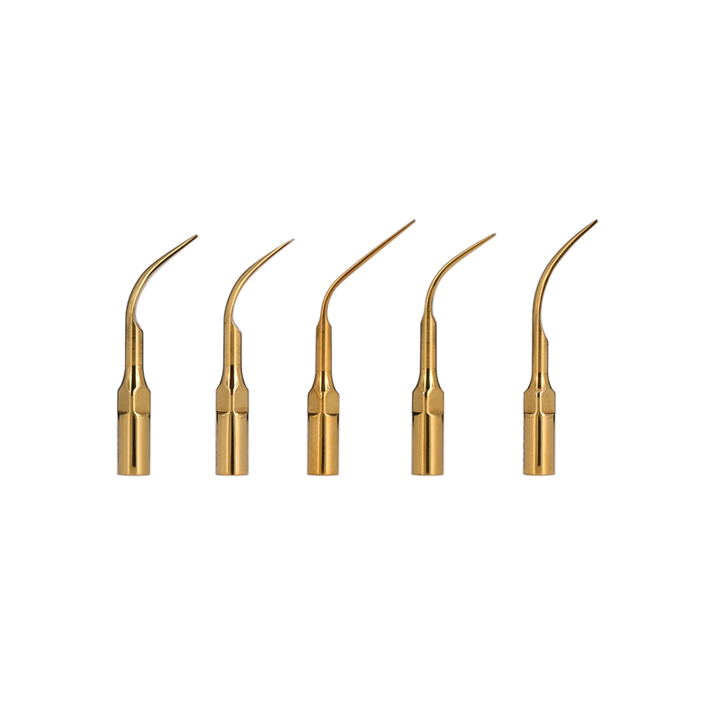 Dental Scaler Tip Scaling Gold Color fit EMS WOODPECKER Scaler