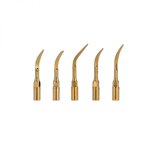 Dental Scaler Tip Scaling Gold Color fit EMS WOODPECKER Scaler
