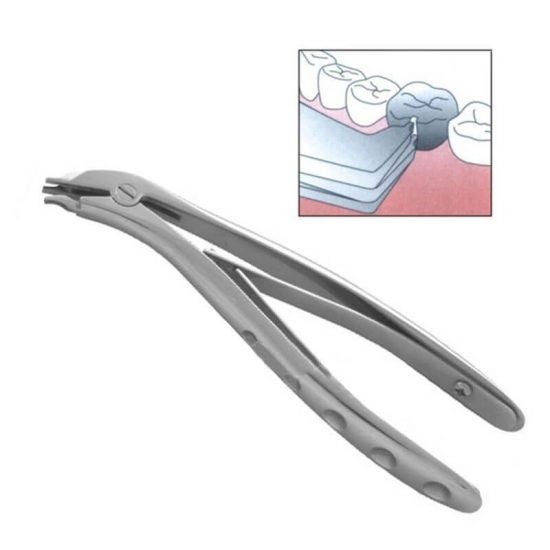Dental supply Orthodontic plier dental crown remover crown splitting