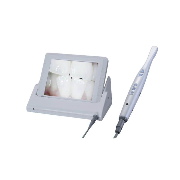 Dentist Wired CMOS Intraoral Camera 8 inch LCD Video Monitor with SD