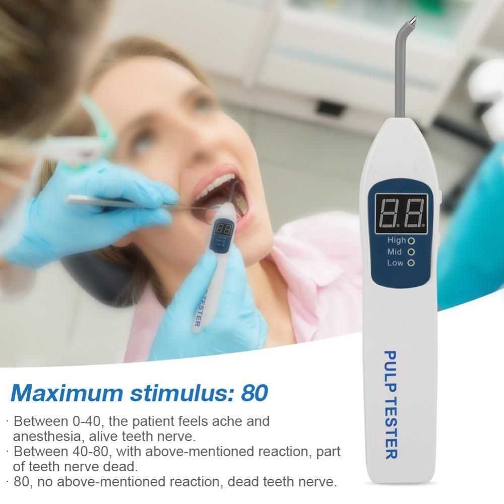 4.5 " LCD Screen Endodontic Endo Apex Locator Root Canal Meter +Pulp