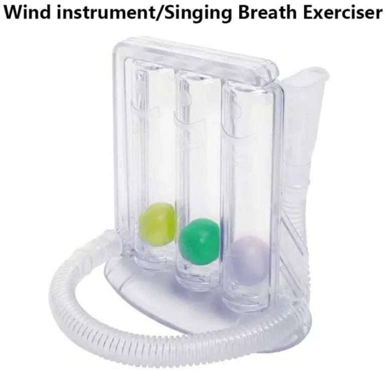 Three Ball Incentive Spirometer for Lung Exerciser Inspirometer