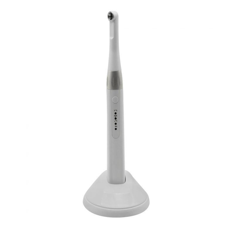 Wireless LED Dental Curing Light 2500mw / cm2 LED Curing Light US Charger Socket White Dental