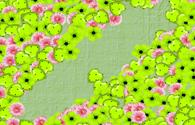 Free Green Flowers and Hearts - interactive app thumbnail