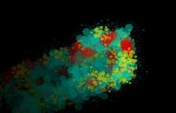 Splatter Paint Trails - interactive app thumbnail