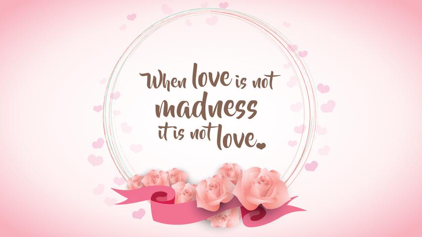 Love Quote & Floating Hearts - interactive app thumbnail