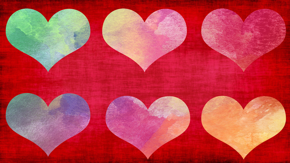 Painted Hearts - interactive app thumbnail