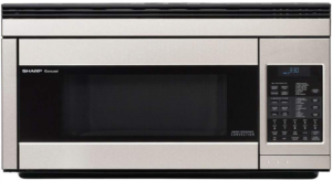 Sharp Over-the-Range Convection R1874T 850W 1.1 Cubic Feet Stainless Steel Microwave