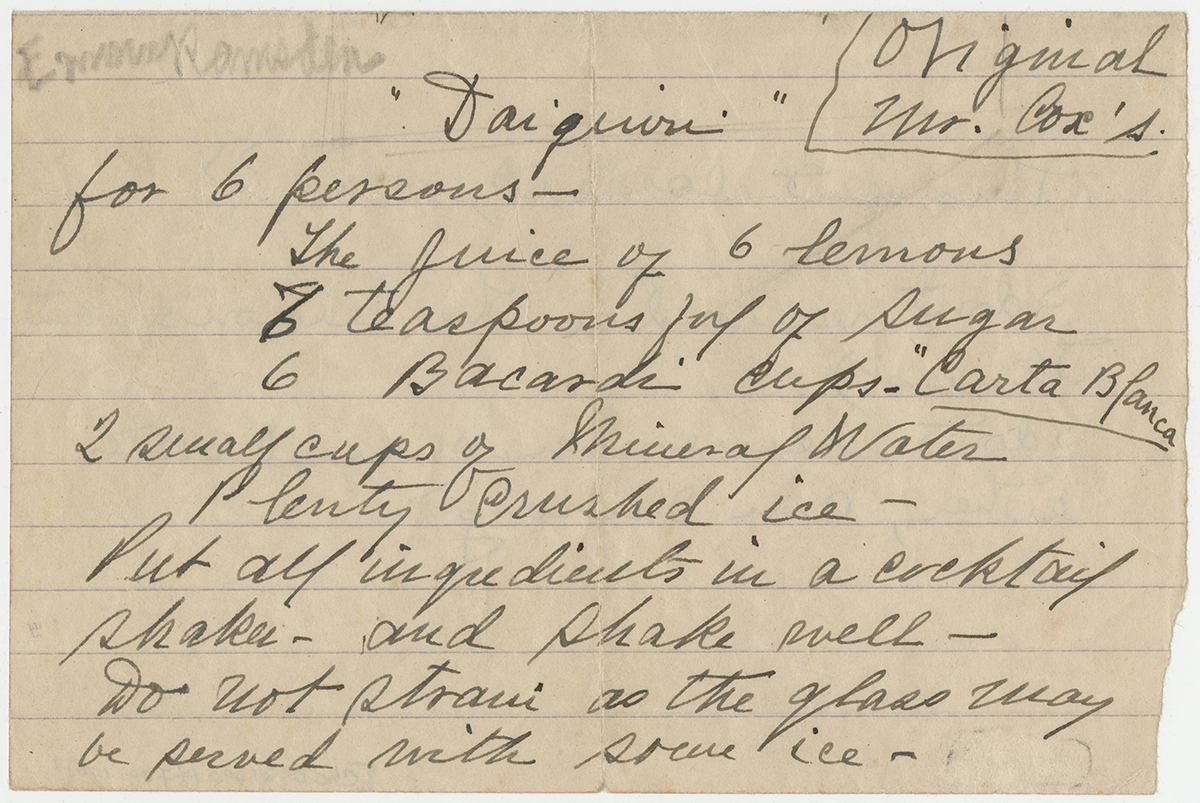 The Art of the Daiquiri Distiller