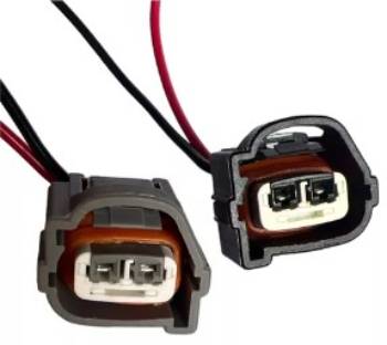 CONECTOR COIL HYU. GETZ/ ACCENT/ ELANTRA/ TURPIAL/ CENTAURO (2 PINES) / SQ-1780/1781 (GUIA A LA IZQUIERDA Y A LA DERECHA) BOBINA VERNA, GYRO GUIA IZQ (VIENE COLOR NEGRO) 90980-10899, imagen 1