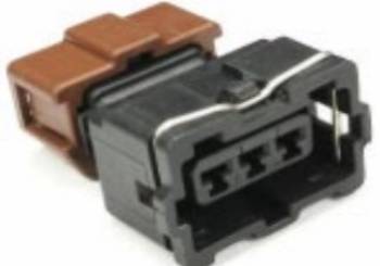 CONECTOR SENSOR TPS HYUNDAI/MITSUBISHI (3 PIN) (SQ-1071) /SENSOR VELOC HYU 96420-4A600 — 96420-4A000 — 96420-4A500 — 96420-M3000, imagen 1