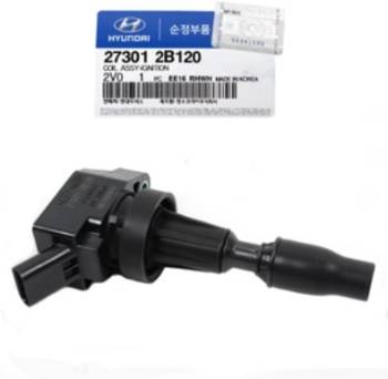 COIL HYU KONA 18-22 TUCSON 16-20 ELANTRA 17-20 SONATA KIA SPORTAGE 16-21 OPTIMA SOUL / MOTOR 1.6T G4FJ 2.0 GDI / 273012B120 UF766, imagen 1