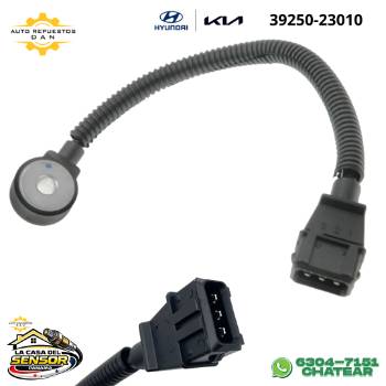 SENSOR KNOCK HYUNDAI ELANTRA 95-00 (J-2) 3PIN / 3925023010 / 39250-23010, imagen 1