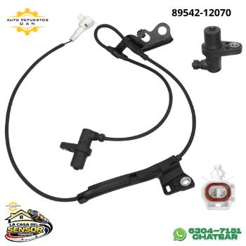 SENSOR ABS TOYOTA COROLLA DELANTERO RH, imagen 1