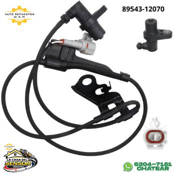 SENSOR ABS TOYOTA COROLLA DELANTERO LH, imagen 1
