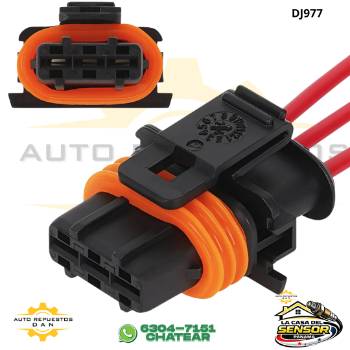 Conector Sensor Leva Hyundai Accent / Elantra / i20 / Kia Rio, imagen 1