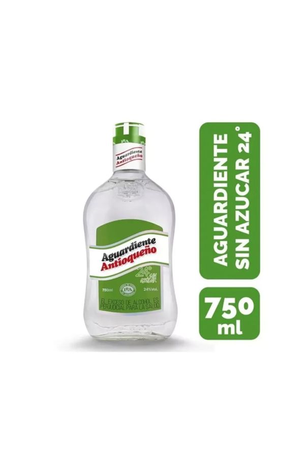 Aguardiente Verde Botella 750 ml