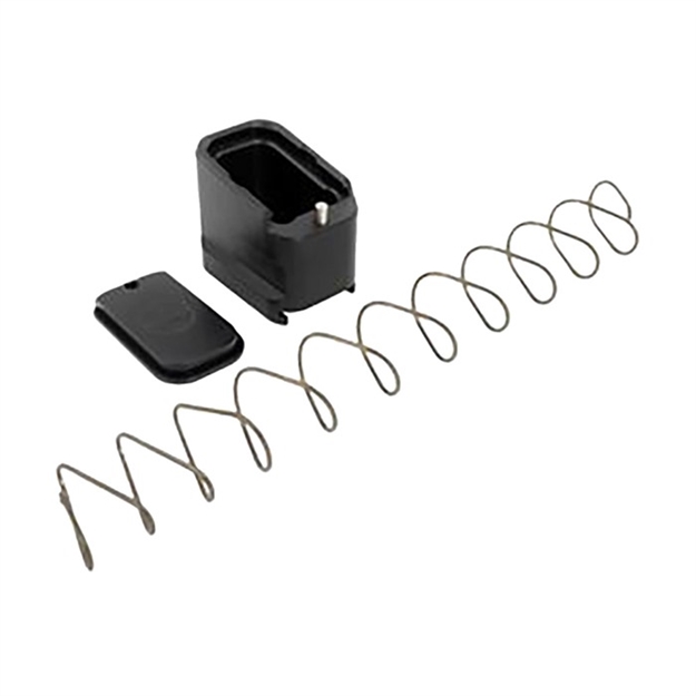 Picture of  Shield Arms G19me5blk Magazine Extension  +5 Extended 9Mm Luger/40 S&W 5Rd Compatible W/Glock 19/23, Black Anodized Aluminum