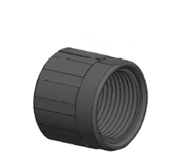 Picture of 1/2X28 Steel Threaded Barrel Protection Nut For The Rexzero1 Barrels
