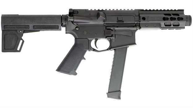 Picture of 10 Ring Mktg / Wrj Llc 9Mm AR Style 5.5"Blk Pistol