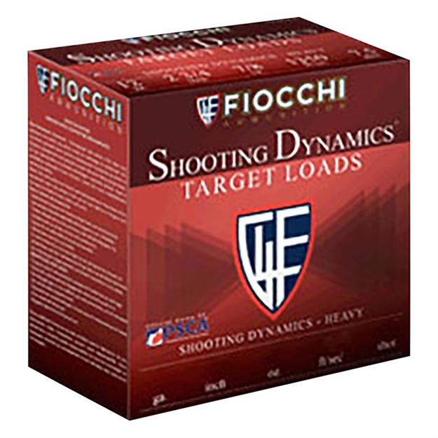 Picture of  Fiocchi 12Sdhv8 Shooting Dynamics Target 12Gauge 2.75" 1 1/8Oz 8Shot 25 Per Box/10 Case