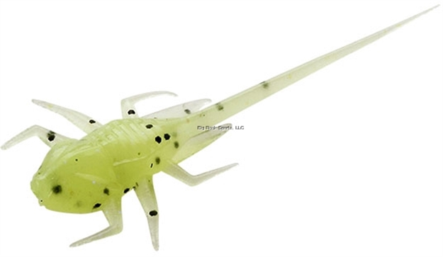 Picture of 13 Fishing "Battle Beetle" Radioactive Pickle - Ice Plastics 6 Pack