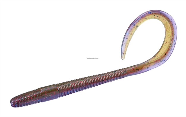 Picture of 13 Fishing Big Squirm, Ribbon Tail Worm, 10", 8/Pack, Pbj Time BSQ10-36