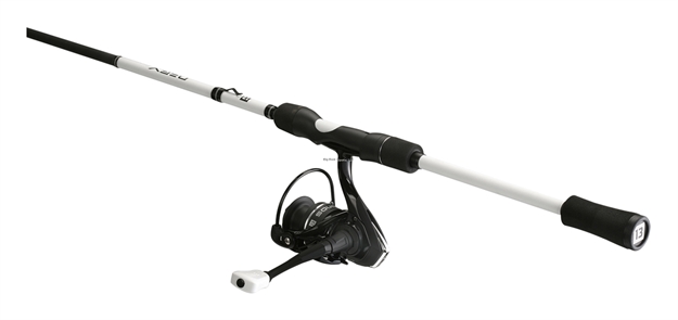 Picture of 13 Fishing Defy White/Source X - 6'7" ML Spinning Combo (2000 Size Reel) - 2Pc