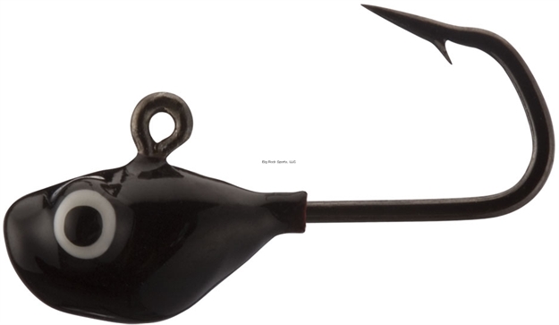 Picture of 13 Fishing "Doug" Matte Black 1/32 OZ - Tungsten Ice Jigs 2 Pack
