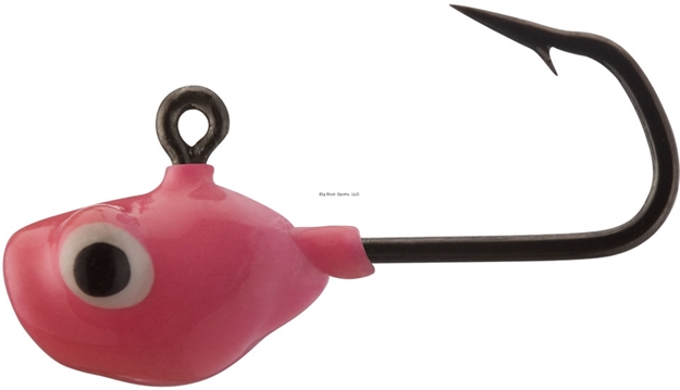 Picture of 13 Fishing "Doug" Pink Glow 1/32 OZ - Tungsten Ice Jigs 2 Pack