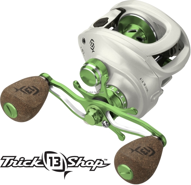 Picture of 13 Fishing Green Machine Reel Kit Lime/Silver