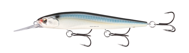 Picture of 13 Fishing Loco Special, Jerkbait, 4.25", 9/16 Oz, 3-5 Ft, #6 Hooks, Natty Light LS35-14
