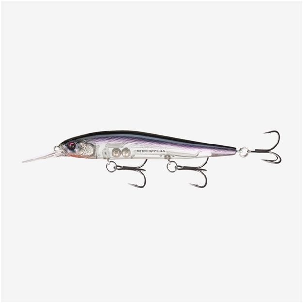 Picture of 13 Fishing Loco Special, Jerkbait, 4.25", 9/16 Oz, 6-9 Ft, #6 Hooks,  Black Lavender