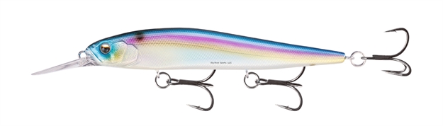 Picture of 13 Fishing Loco Special, Jerkbait, 4.25", 9/16 Oz, 6-9 Ft, #6 Hooks,  Fantasy Shad
