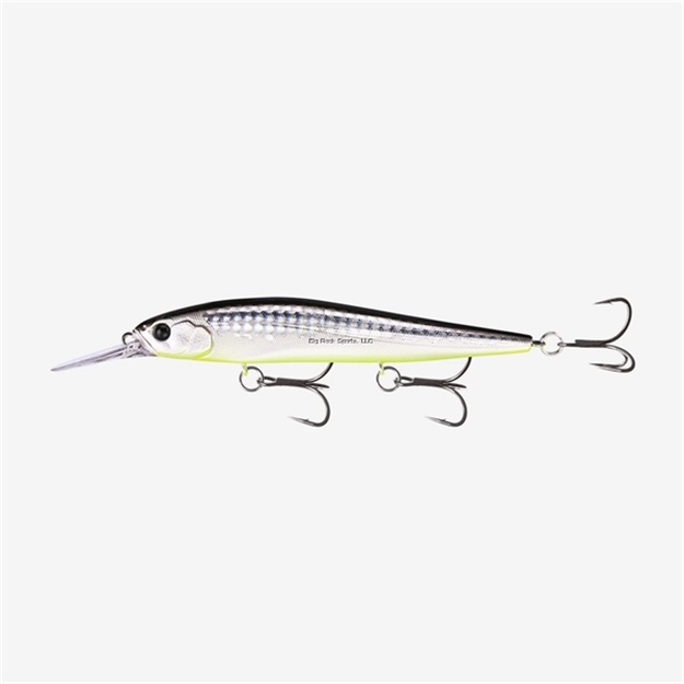 Picture of 13 Fishing Loco Special, Jerkbait, 4.25", 9/16 Oz, 6-9 Ft, #6 Hooks, Neon Disco Shad